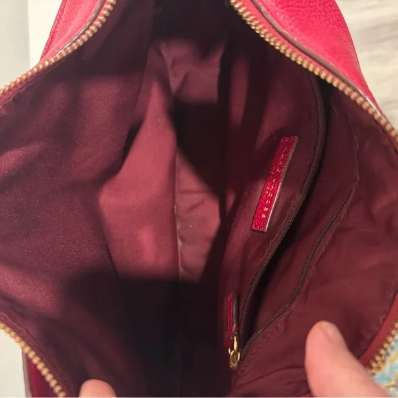 Marc Jacobs Red Leather Hobo Bag - Picture 7 of 13